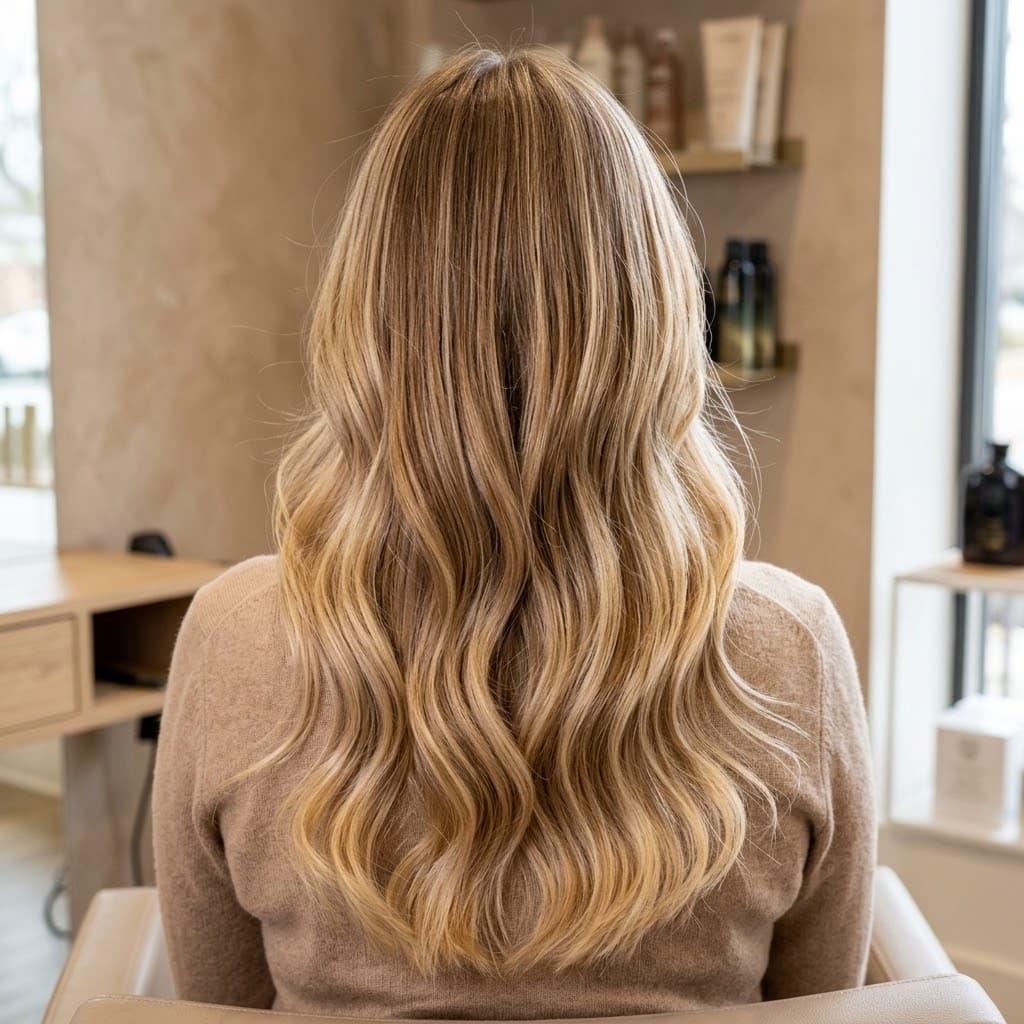 Doğal Geçişli Artisan Balyaj ve Sombre Uygulaması